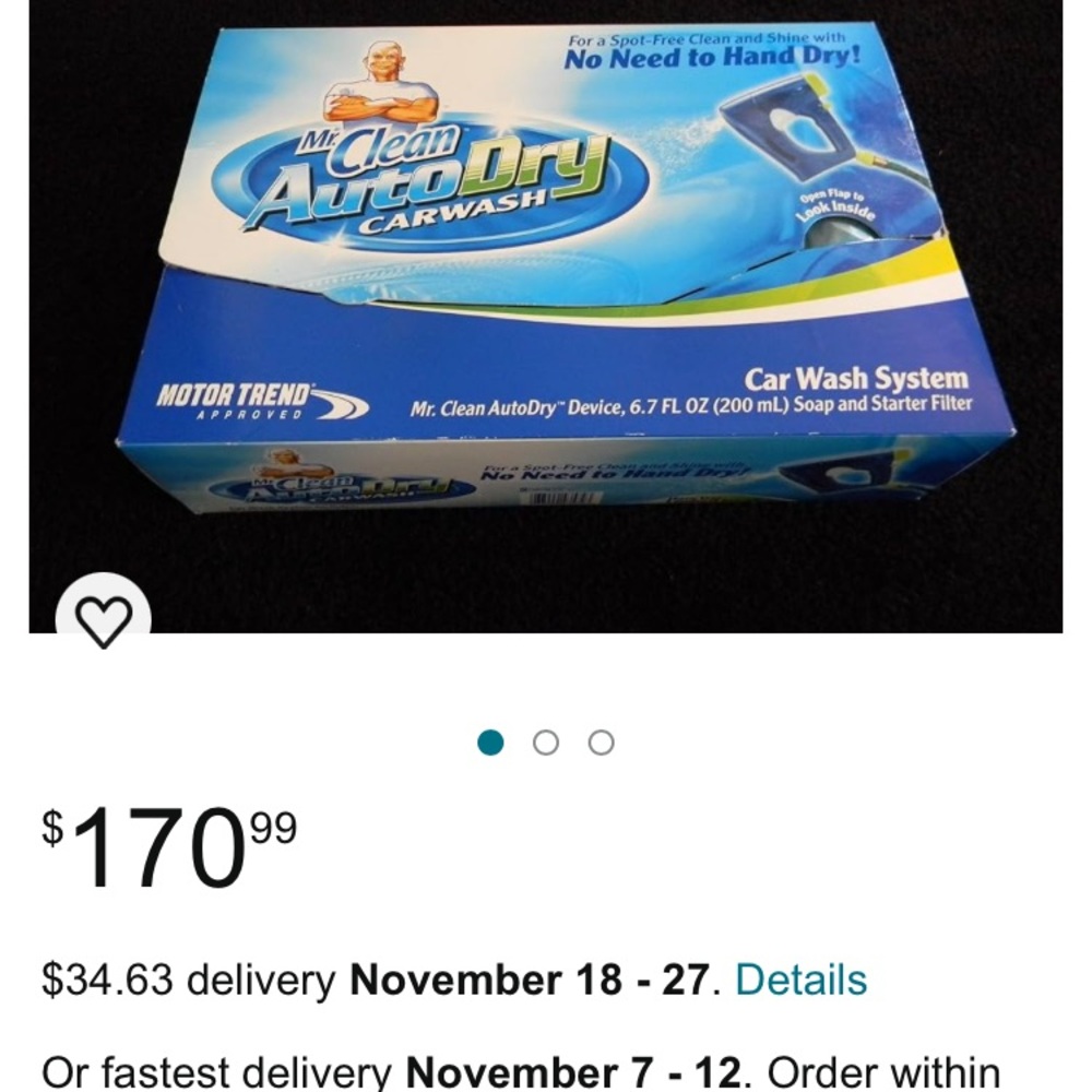 Mr Clean Auto Dry Car Wash 🧽